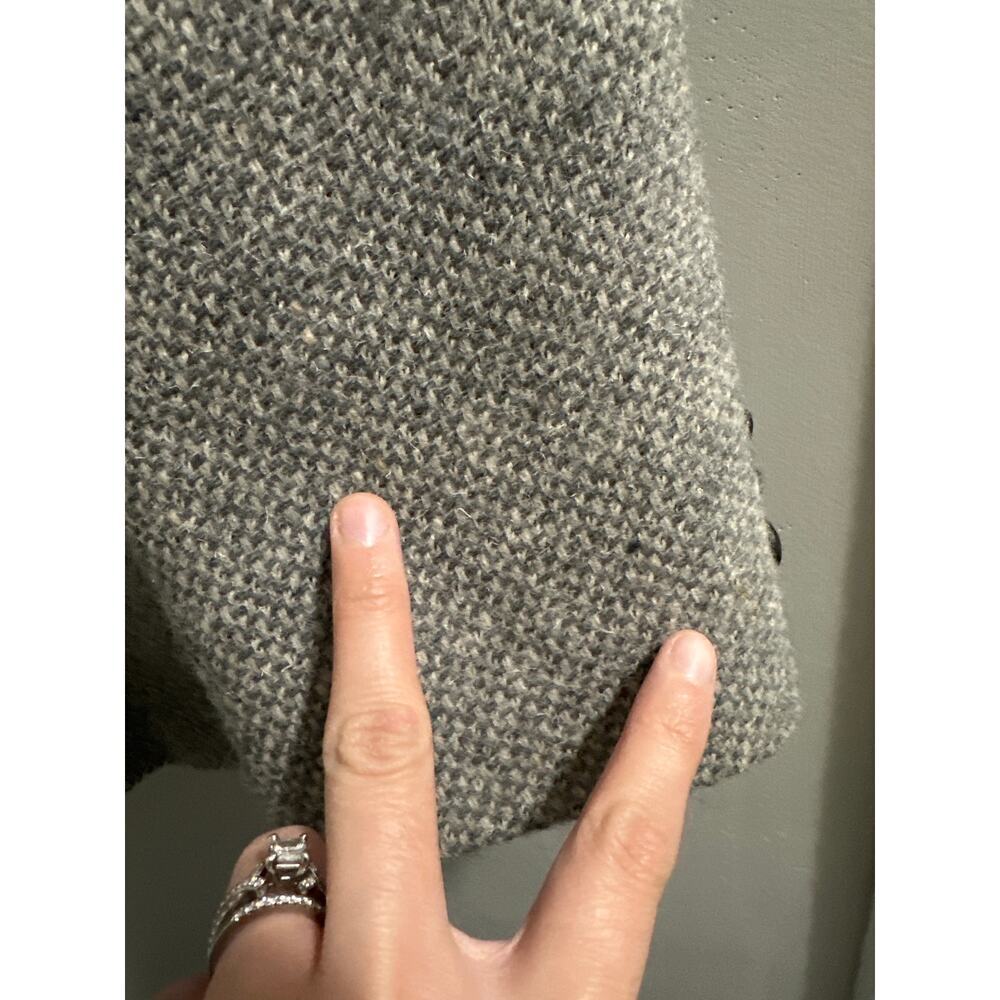 Pendleton Gray With Elbow Patch Blazer Jacket Siz… - image 8